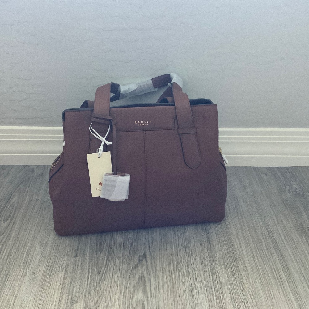 Radley London Piccardy Hill Women’s Leather Should Bag. Tan